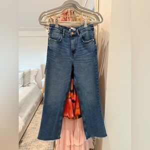 Zara Women's Flare Blue Jeans